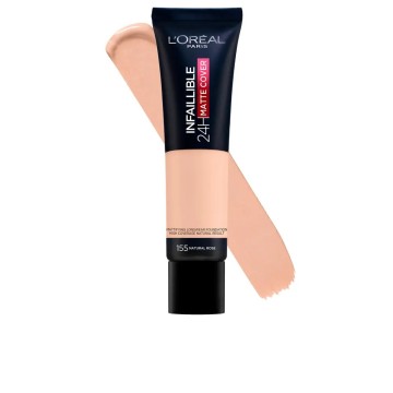 INFAILLIBLE 24H matte cover foundation 155-natural rose