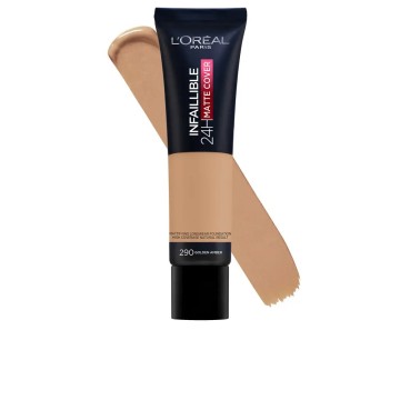 INFAILLIBLE 24H matte cover foundation 290-golden amber