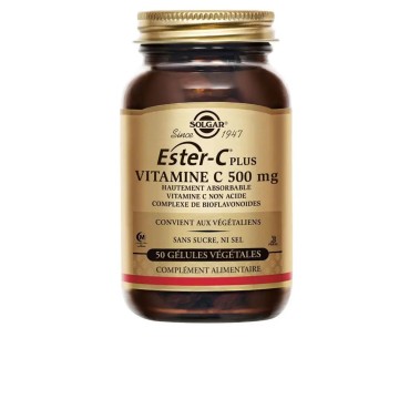 ESTER-C® PLUS 500mg. 50 cápsulas vegetales