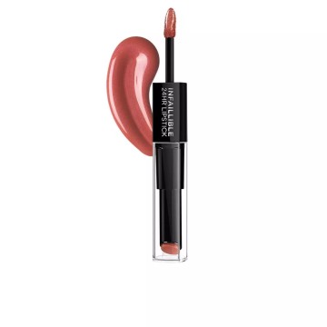 L’Oréal Paris Make-Up Designer Infallible Lipstick 24H - 404 Corail Constant - Lipstick Glanz