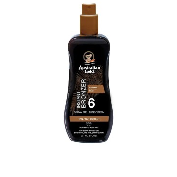 SUNSCREEN SPF6 spray gel with instant bronzer 237ml