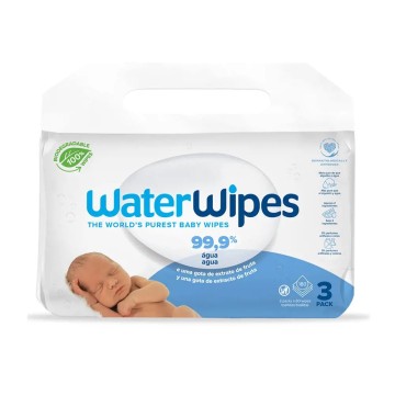 WATERWIPES Babytücher mit 99,9 % Bio-Wasser 180 St
