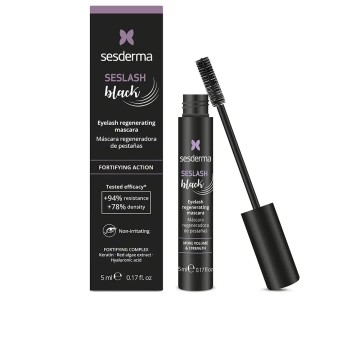 SESLASH BLACK regenerierende Mascara für Wimpern schwarz 5 ml