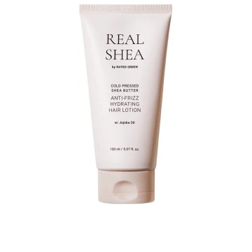 REAL SHEA Anti-Frizz feuchtigkeitsspendende Haarlotion 150 ml