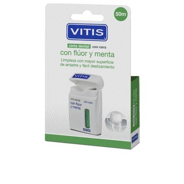 VITIS Dental Tape mit Fluorid und Minze Duo 2 St