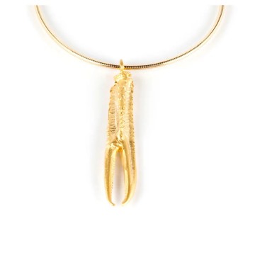 TUENT ELASTIC Halskette shiny gold 1 St