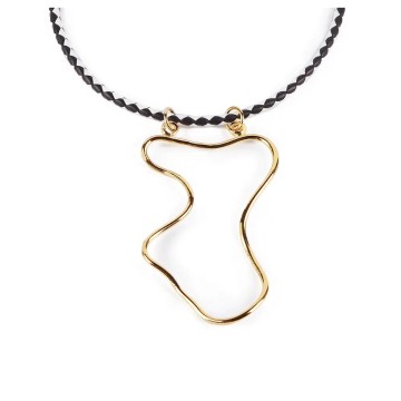 MALAWI Halskette glänzendes Gold 1 St