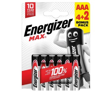 ENERGIZER MAX POWER LR03 AAA-Batterien, 6 Stück