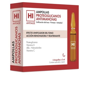 HI ANTI-AGE Anti-Flecken-Proteoglycan-Ampullen mit dreifachem Blitzeffekt, 5 x 2 ml